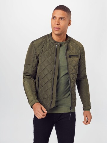 Coupe regular Veste mi-saison REPLAY en vert : devant