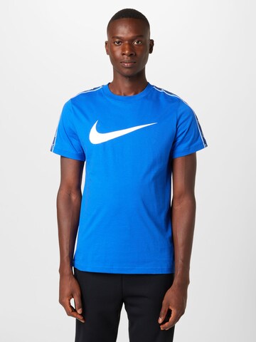 Maglietta di Nike Sportswear in blu: frontale