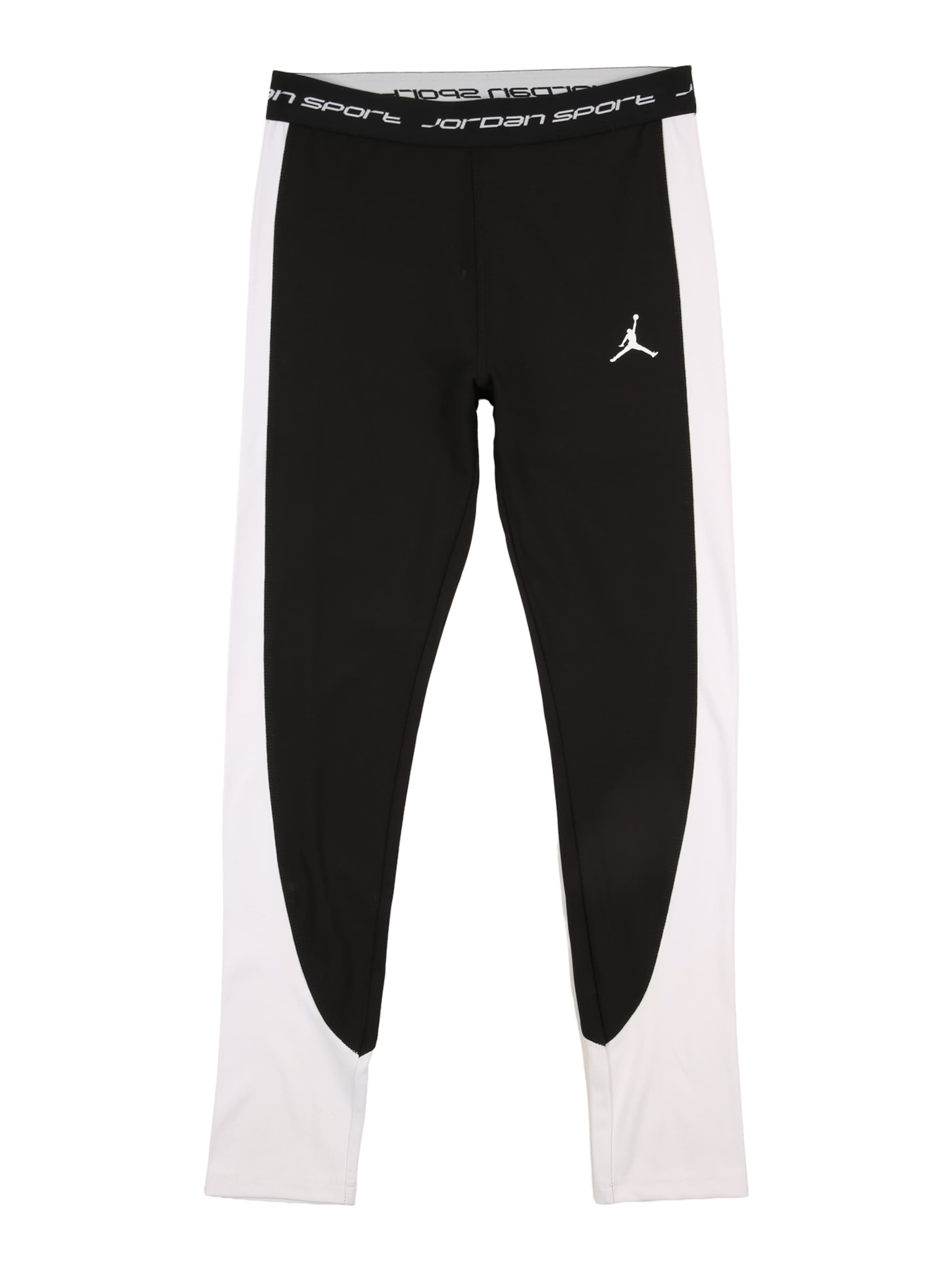 Jordan Skinny Sportbroek in Zwart: voorkant