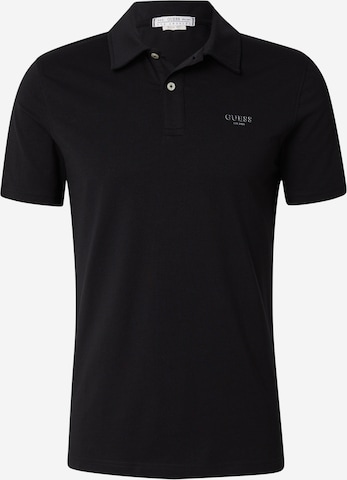 T-Shirt 'ESSENTIAL' GUESS en noir : devant