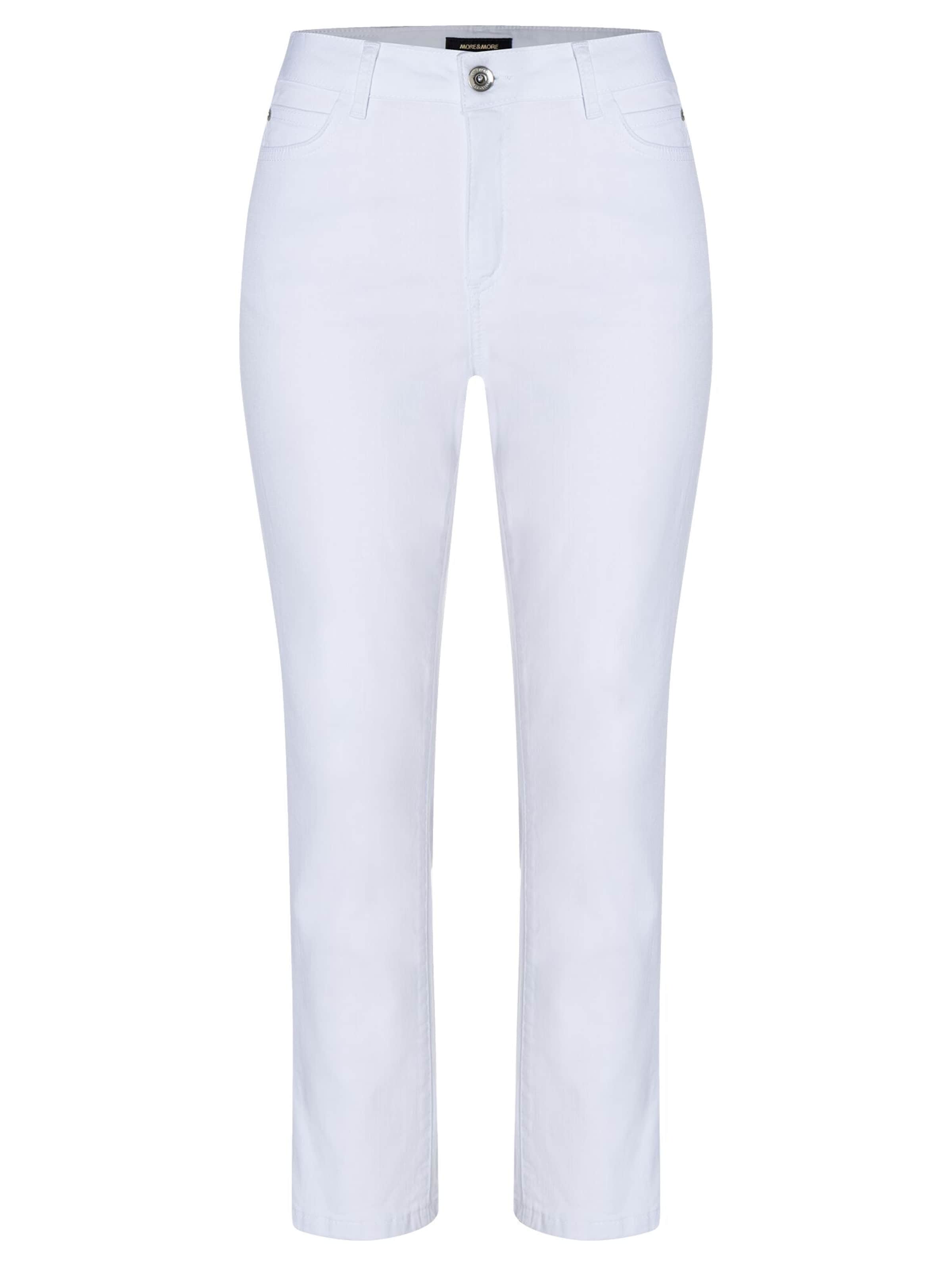 MORE & MORE Jeans in White: front