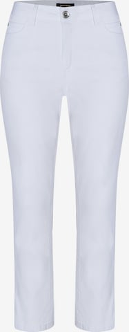 MORE & MORE Slimfit Jeansy w kolorze biały: przód