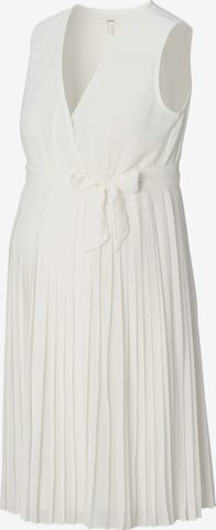 Esprit Maternity Kleid in Weiß: predná strana