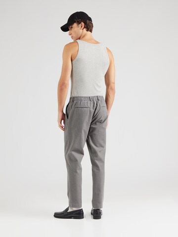JACK & JONES Конический (Tapered) Брюки со складками 'JPSTACE' в Серый
