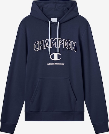 Champion Authentic Athletic Apparel Sweatshirt in Blue: front