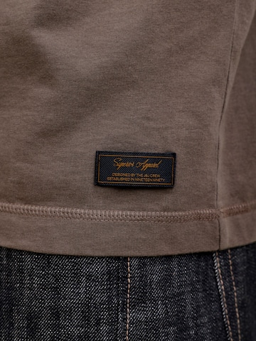 JACK & JONES Shirt in Bruin