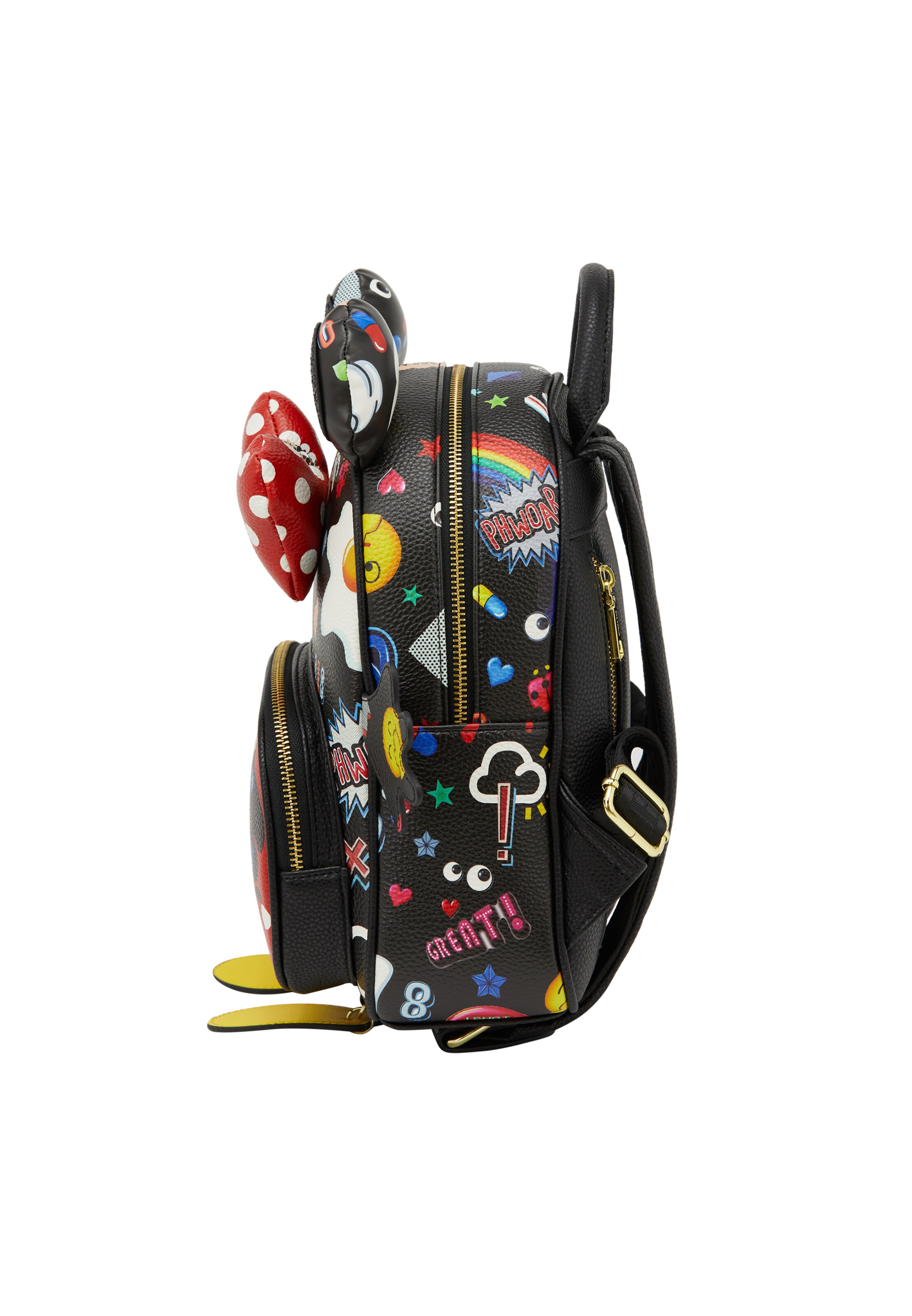MYMO - Mochila 'Pop Eyetheme' en negro