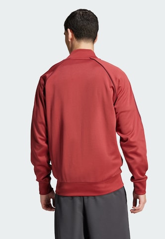 Veste de survêtement 'Adicolor Classics Sst' ADIDAS ORIGINALS en rouge