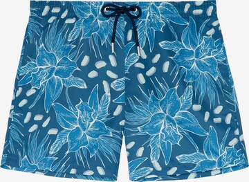 HOM Zwemshorts 'Moorea' in Blauw: voorkant