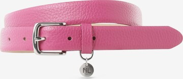 Marie Lund Belt in Pink: front