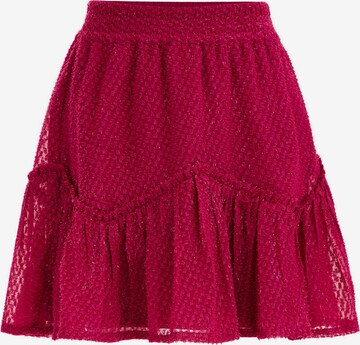 WE Fashion Skirt in Pink: front