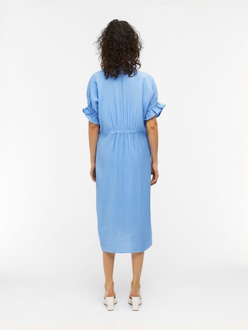 Robe-chemise OBJECT en bleu