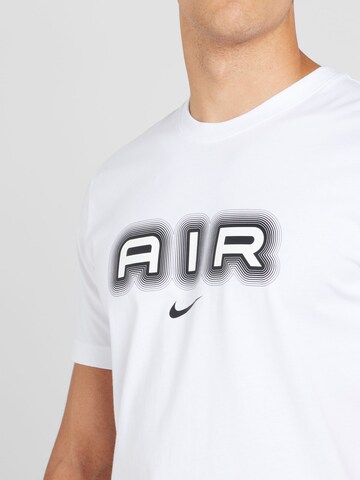T-Shirt 'AIR' Nike Sportswear en blanc