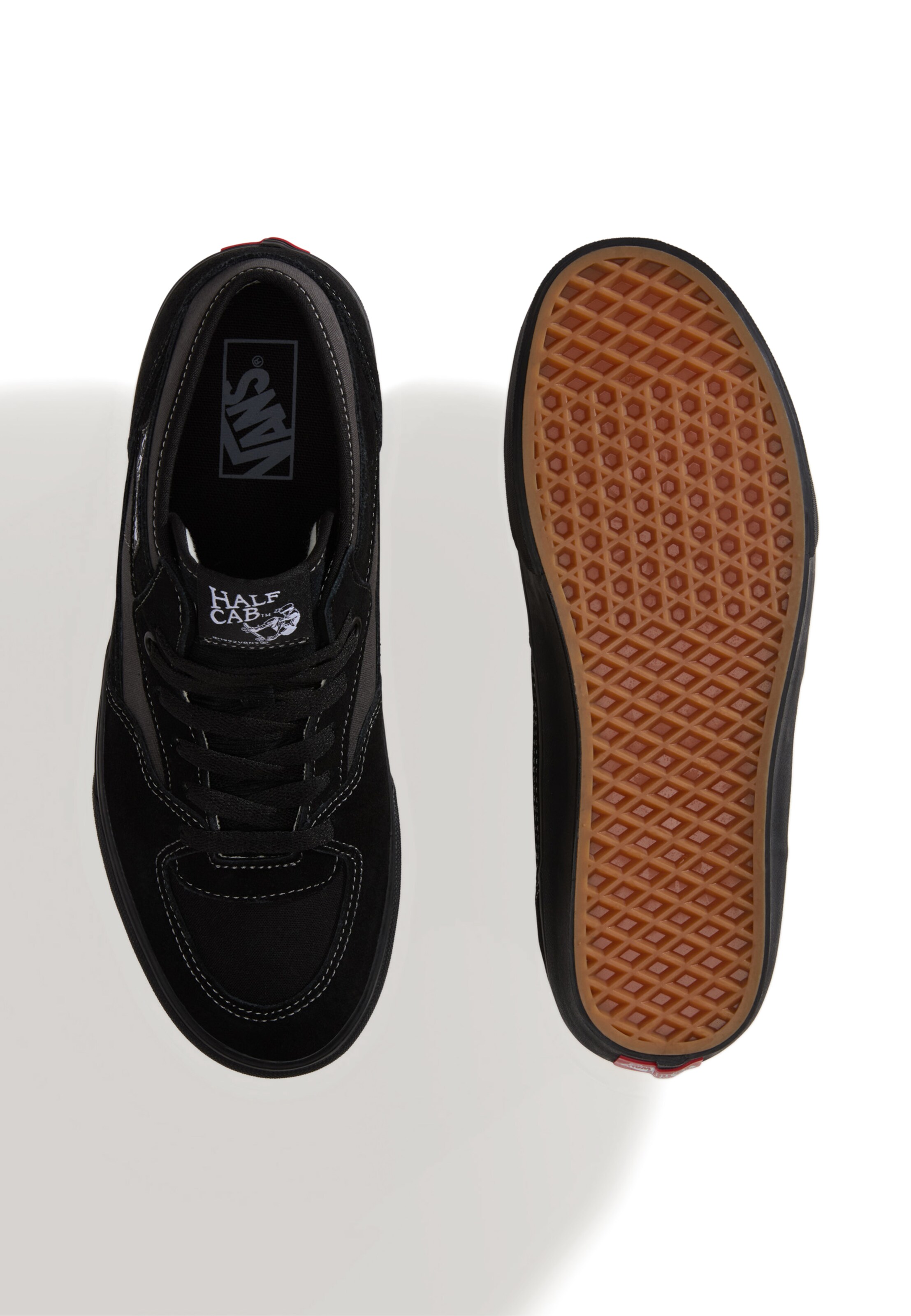 juoda VANS Sportbačiai su auliuku 'Half Cab Decon'