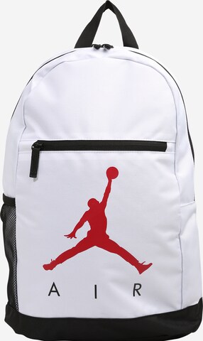 Jordan Backpack 'Jan Air' in White: front