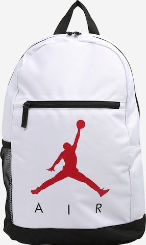 Zaino 'Jan Air' di Jordan in bianco: frontale
