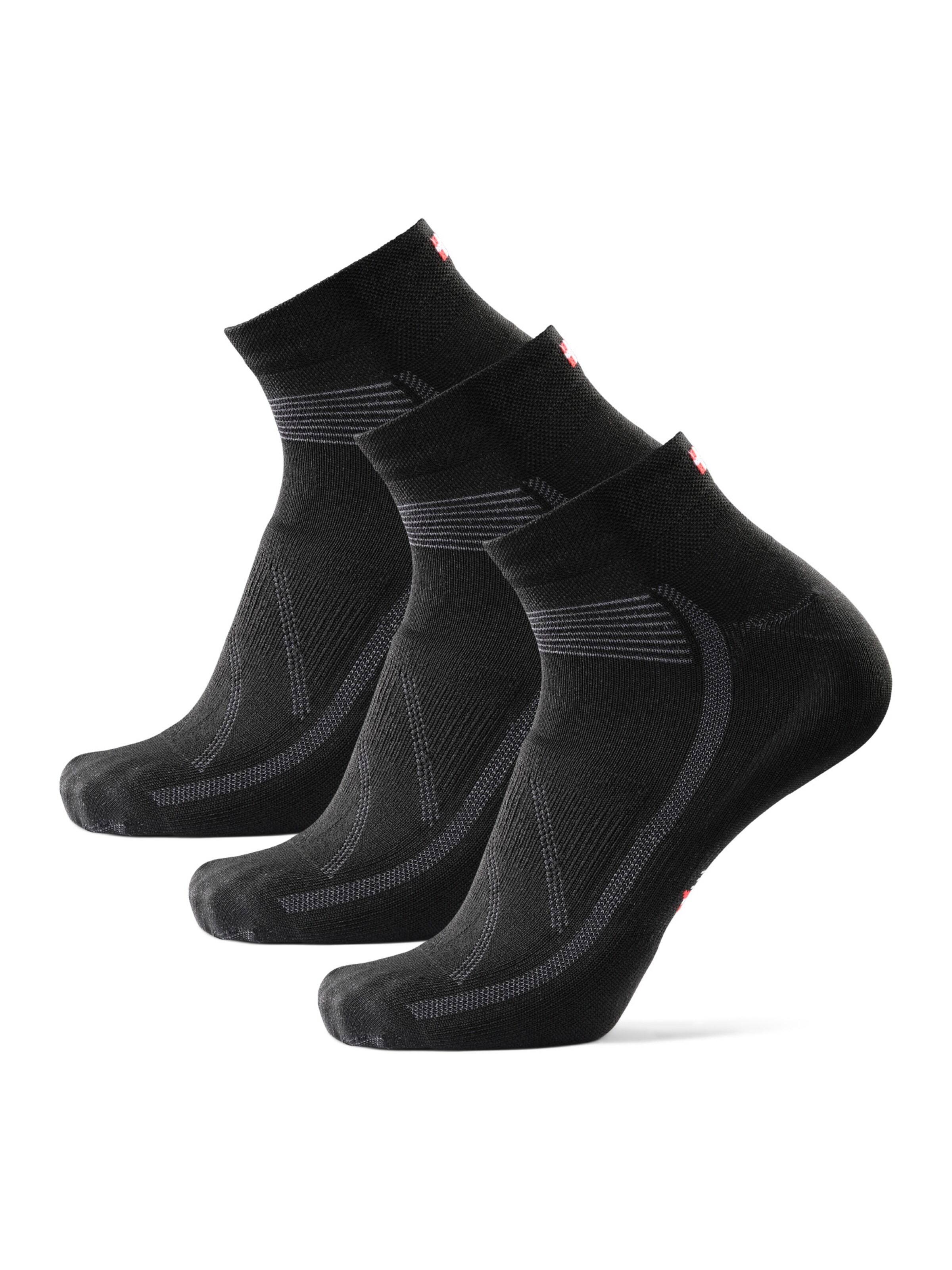 DANISH ENDURANCE Sportssokker 'Cycling Low' i sort