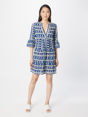 VERO MODA Jurk 'Dicthe' in Blauw: voorkant