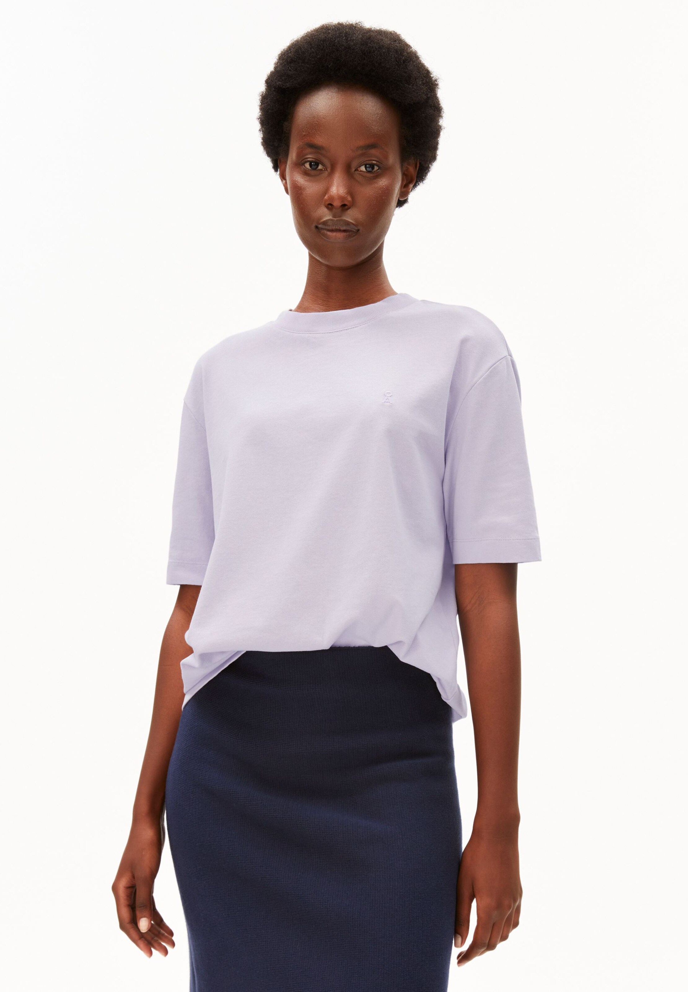 ARMEDANGELS T-Shirt 'Tarjaa' in Lila: Vorderseite