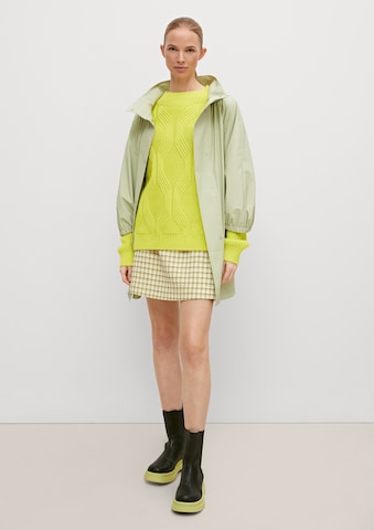 Pull-over comma casual identity en jaune