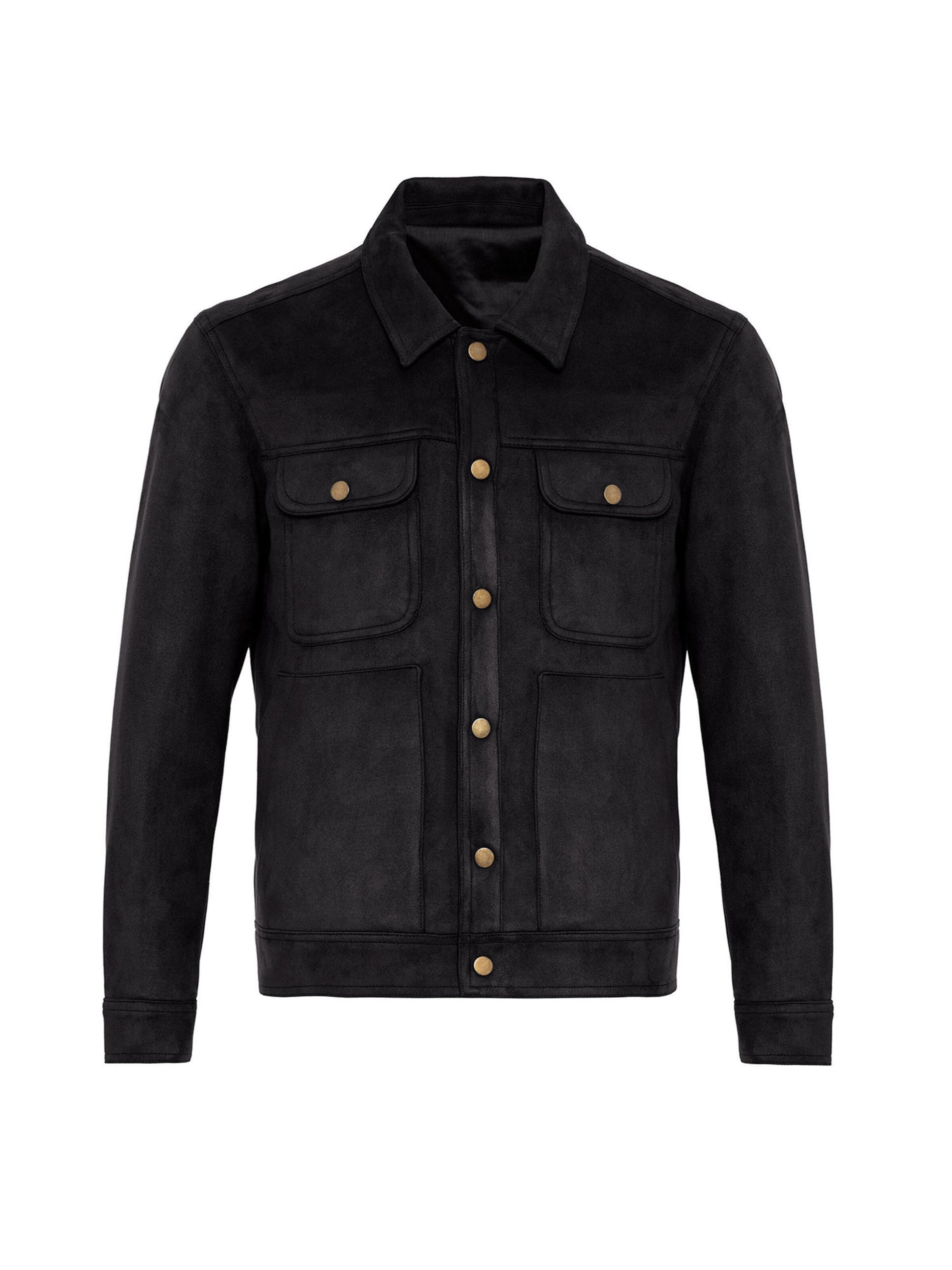 Antioch Tussenjas in Zwart: voorkant