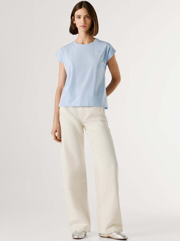 Pepe Jeans T-Shirt 'Bloom' in Blau