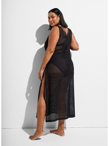 Swim by Zizzi Пляжное платье 'Svany' в Черный