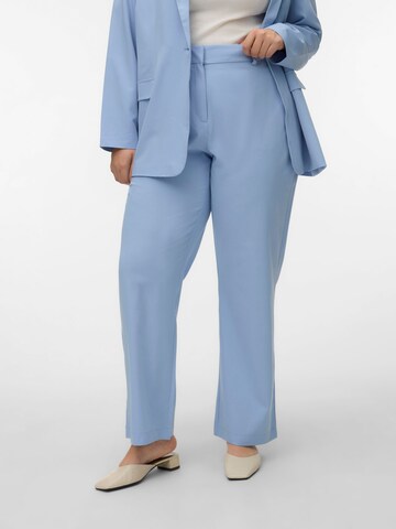 Vero Moda Curve - regular Pantalón 'CZELDA ' en azul: frente