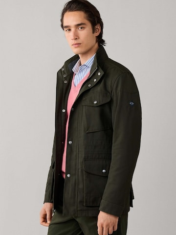 Cappotto di mezza stagione di Hackett London in verde