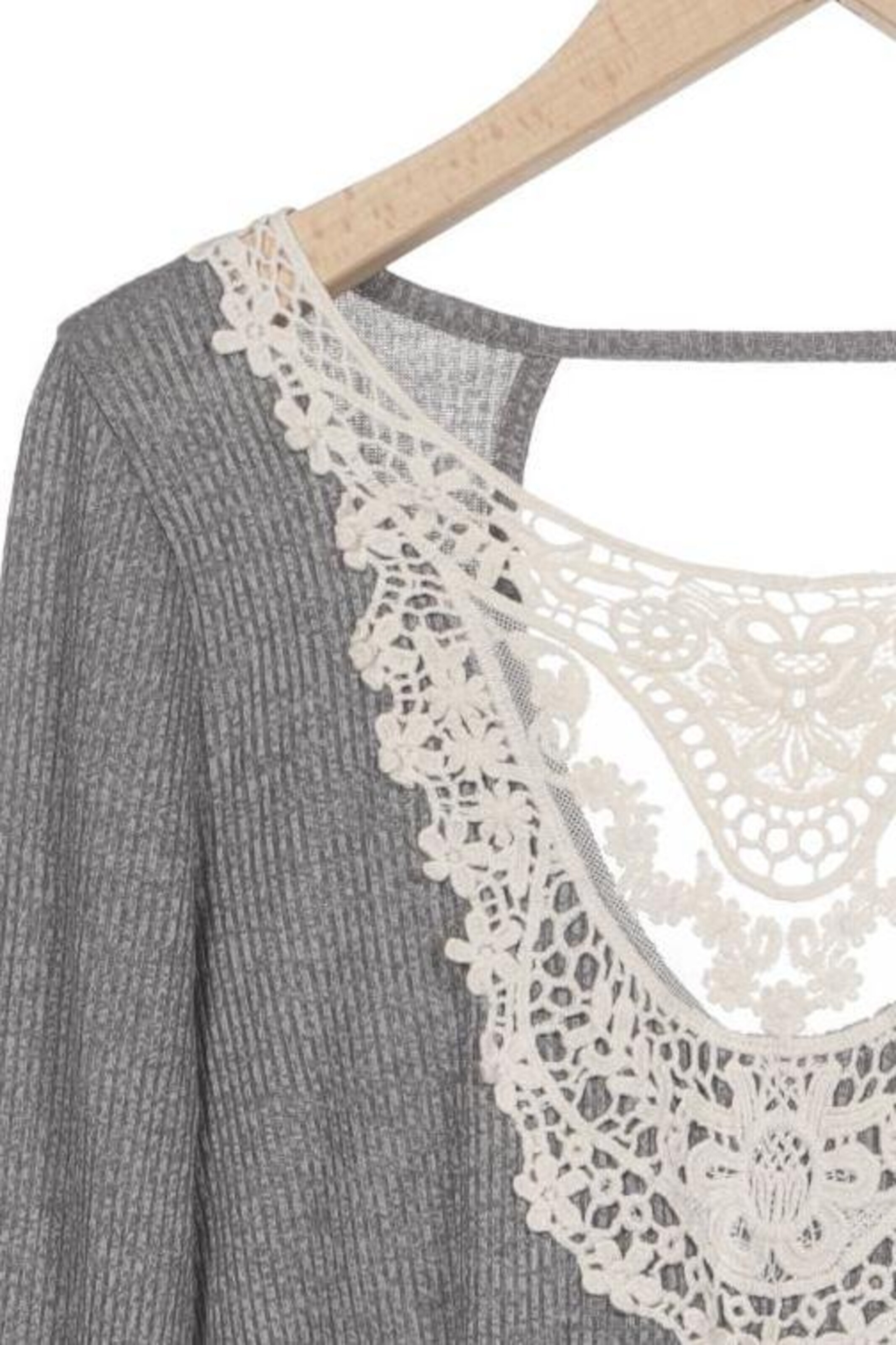 HOLLISTER Top & Shirt in M in Grey