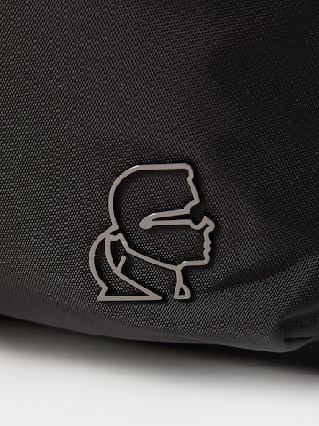 Karl Lagerfeld Nahrbtnik | črna barva