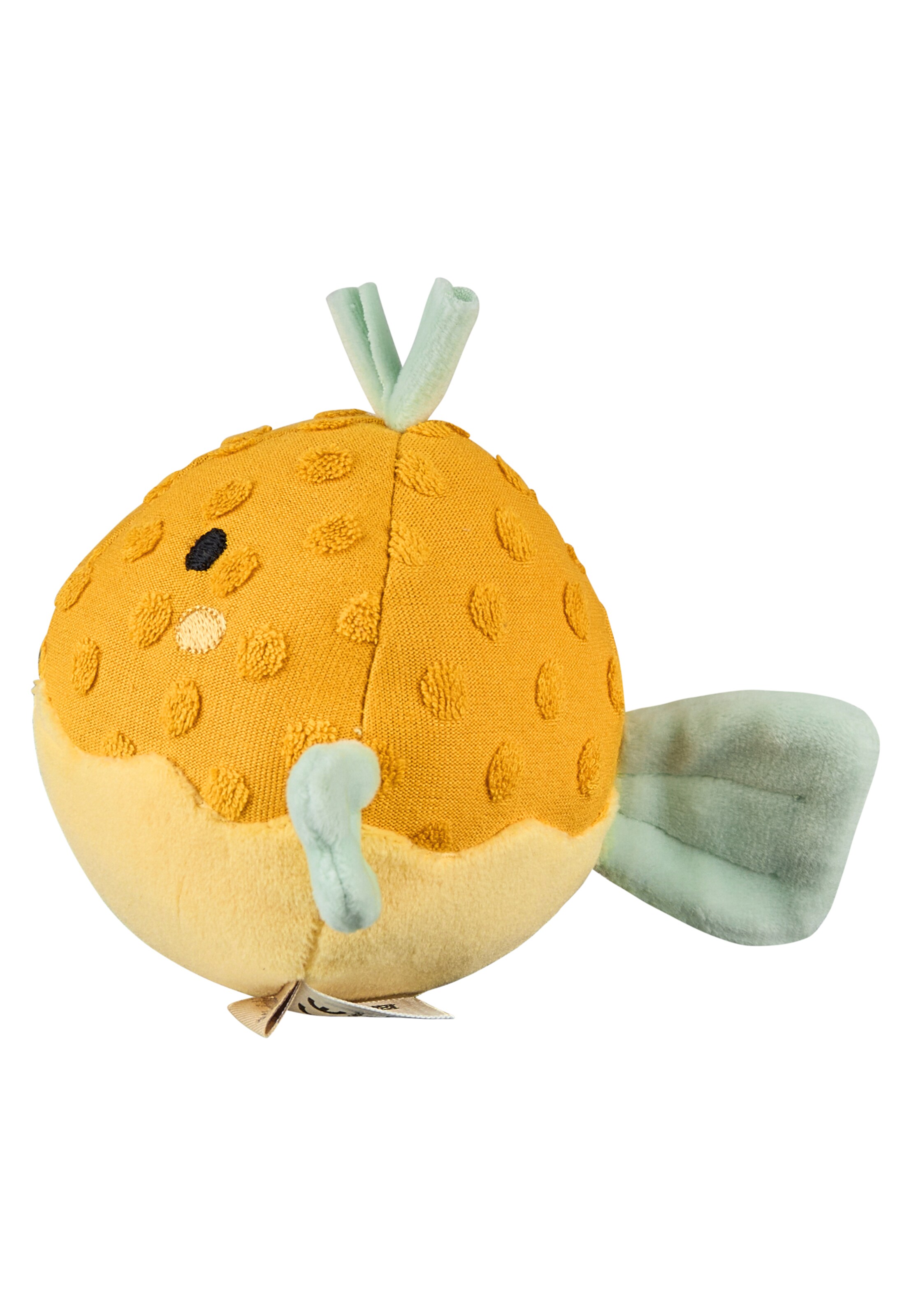 STERNTALER Stuffed animals 'Kugelfisch' in Yellow