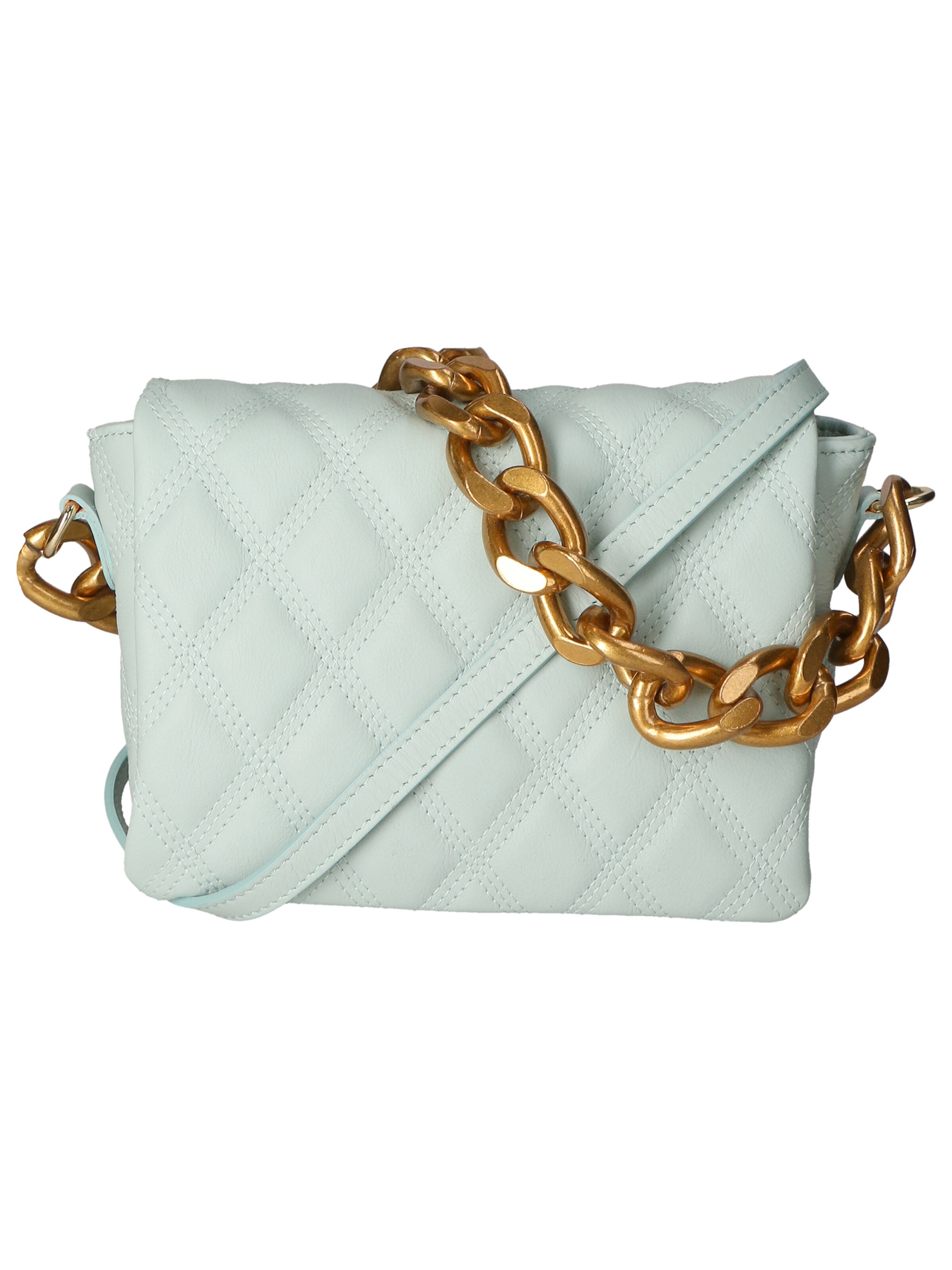 Borsa a spalla di Gave Lux in blu: frontale