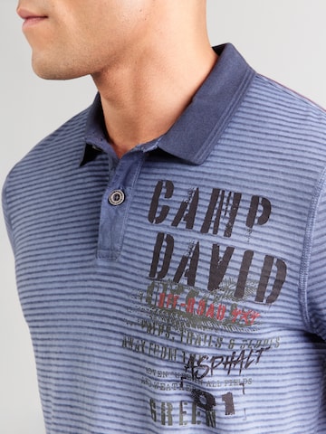 CAMP DAVID Póló - kék