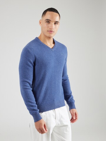Hackett London Свитер в Синий: спереди