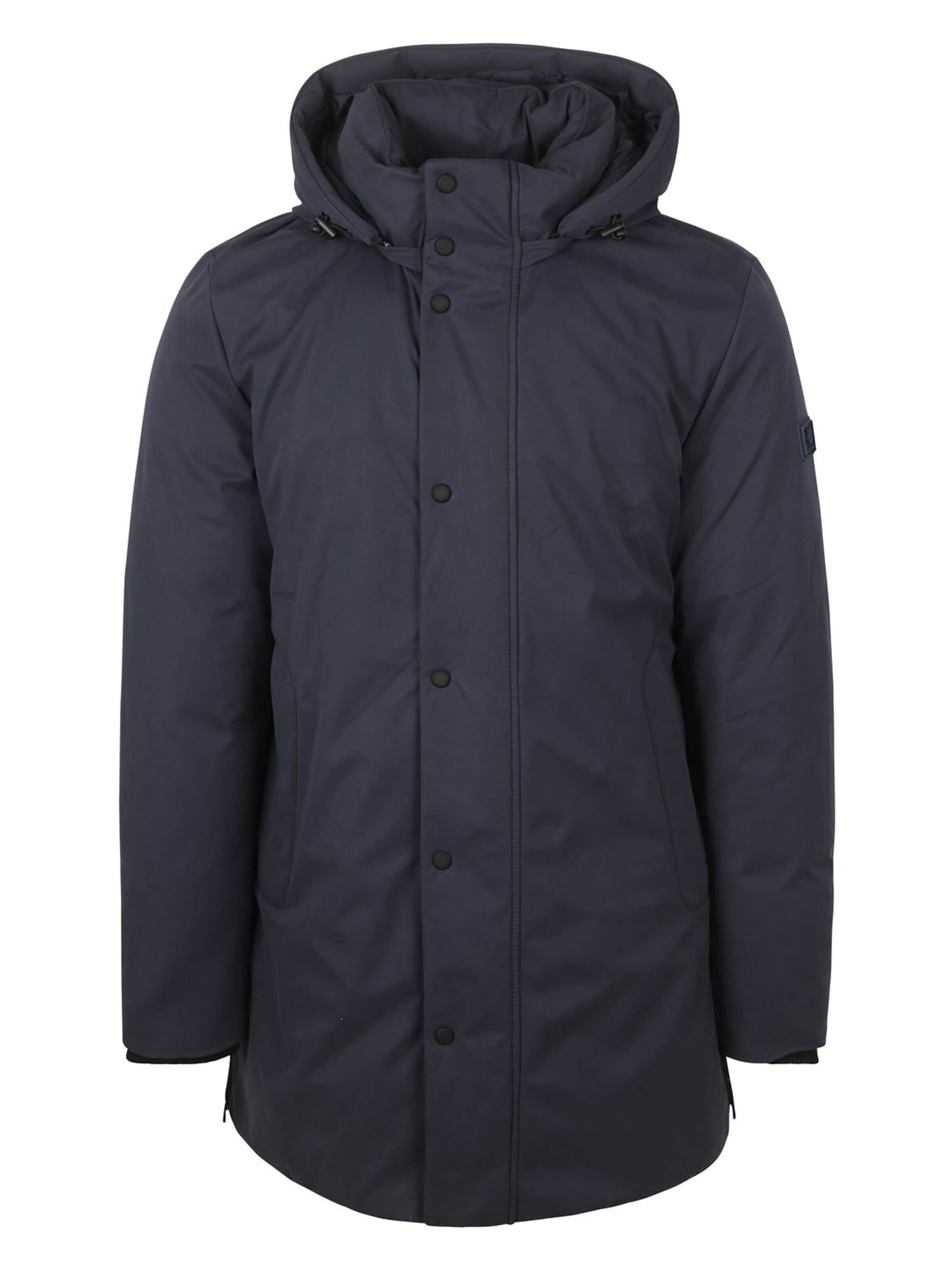 State of Art Winter Coat in Blue: front