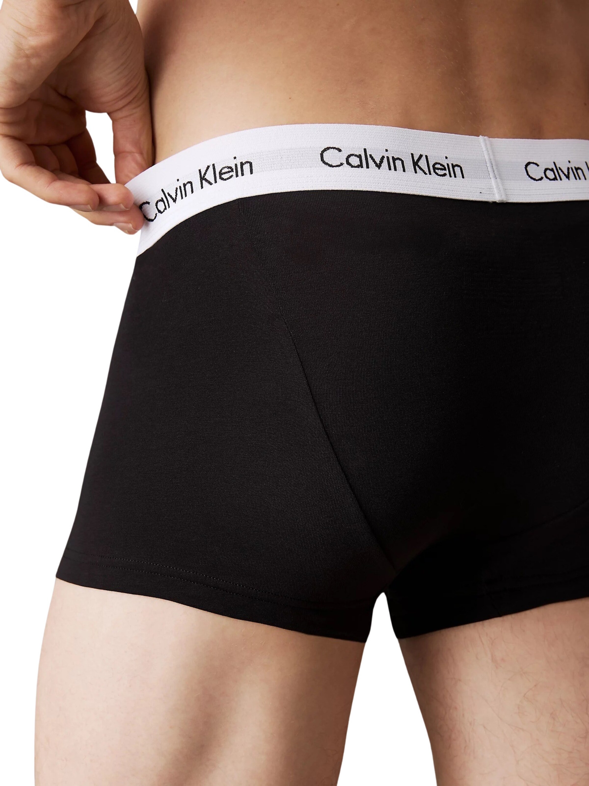 melns Calvin Klein Standarta Bokseršorti