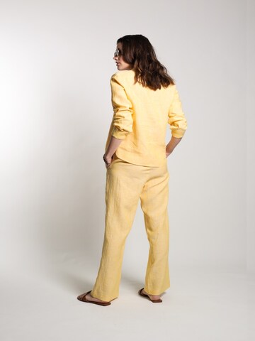 WEARABLE STORIES Blouse 'Paula' in Yellow