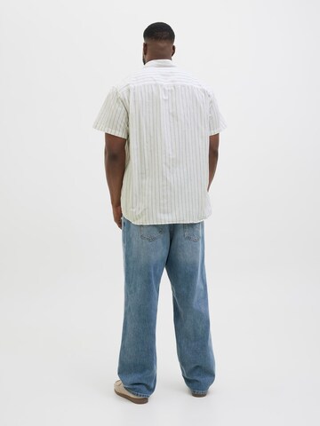 Fit confort Chemise Jack & Jones Plus en blanc