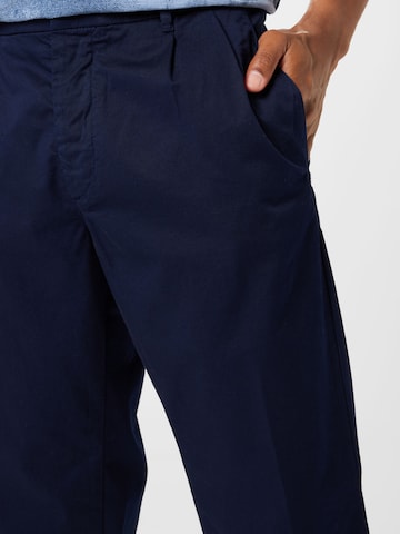 Regular Pantaloni eleganți de la UNITED COLORS OF BENETTON pe albastru