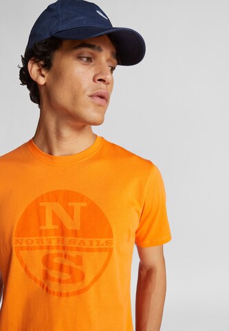 North Sails T-Shirt in Orange