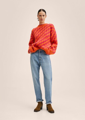 MANGO Pullover i orange