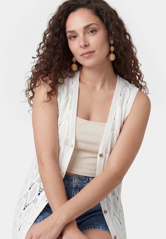 Robes en maille usha FESTIVAL en blanc