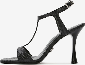 Derimod Sandaal in Zwart: voorkant