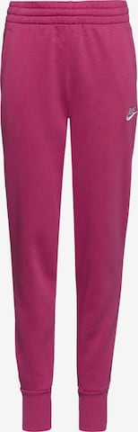 Nike Sportswear Sweathose 'Club' in Pink: Vorderseite