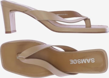 Samsøe Samsøe Sandalen 39 in Beige: predná strana