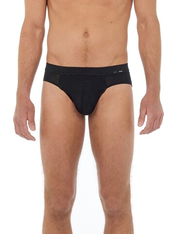 HOM Slip ' Tencel Soft HO1 ' in Black: front