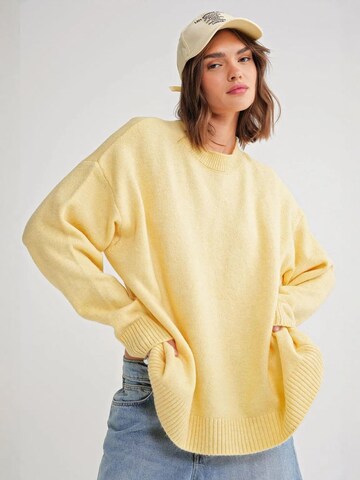 MixRay - Pullover 'Pullover' em amarelo