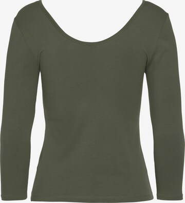 LASCANA Shirt in Groen