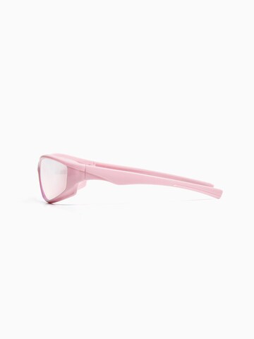 Lunettes de soleil Bershka en rose